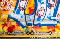 Rebel ZAB0120G - Skater Pro Freestyle stuntstep - Goud - thumbnail