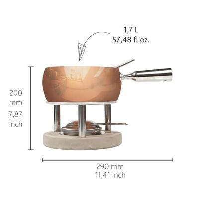 BOSKA - Life - Fondueset Koper BOSKA - Life - Fondueset Koper