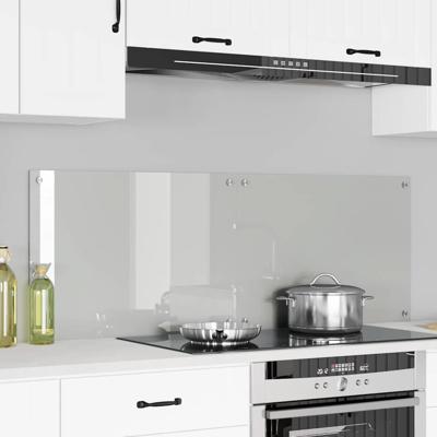 VidaXL Keuken achterwand 2 pcs doorzichtig 70 x 50 cm gehard glas VidaXL Keuken achterwand 2 pcs doorzichtig 70 x 50 cm gehard glas
