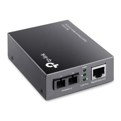 TP-Link MC210CS netwerk media converter 1000 Mbit/s 1310 nm Single-mode Zwart TP-Link MC210CS netwerk media converter 1000 Mbit/s 1310 nm Single-mode Zwart