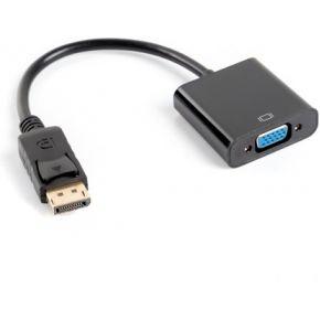 Lanberg AD-0002-BK video kabel adapter 0,2 m VGA (D-Sub) DisplayPort Zwart