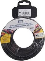 Kabel EDM 28046 Zwart 2 x 1 mm 10 m - thumbnail