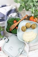 Rice husk lunch box rose 1 Stuks - thumbnail