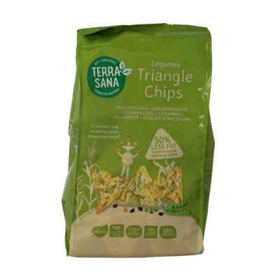 Triangle chips peulvruchten bio 80 Gram
