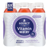 Sourcy vitaminwater braam acai pet (6x 50cl) - thumbnail