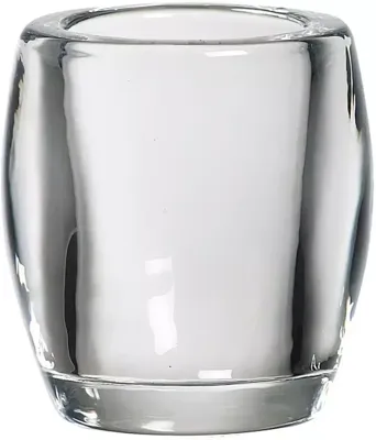 Bolsius glazen theelichthouder 77/72 transparant