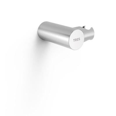 Handdouchehouder Tres Loft | Verstelbaar | Messing | Rond | Chroom