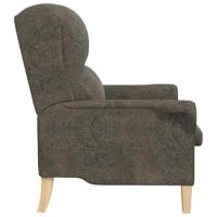 Fauteuil Donkergrijs 76 x 94 x 102 cm Kunstleer - thumbnail