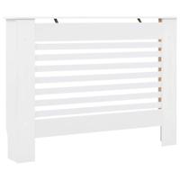 Radiatorombouw 112x19x81,5 cm MDF wit - thumbnail