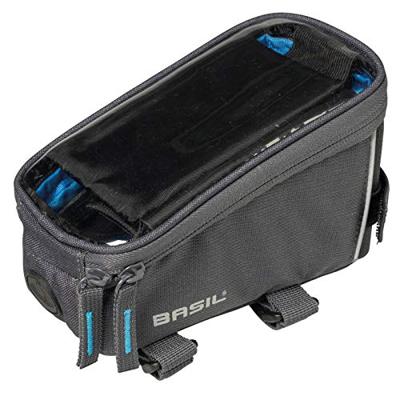 Basil sport design frame bag - grijze smartphone frametas
