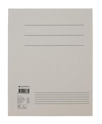 Dossiermap quantore a4 250gr grijs | 50 stuks