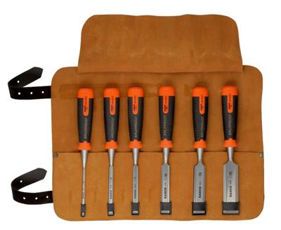 Bahco Steekbeitelset ERGO™ Splitproof 434 6-32mm 6-delig - 434-S6-LR Bahco Steekbeitelset ERGO™ Splitproof 434 6-32mm 6-delig - 434-S6-LR
