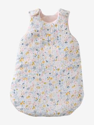 Trappelzak voor pop van katoen roze