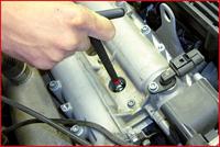 KS Tools 517.1175 T-handgreep bougiesleutel met scharnier, 21 mm - thumbnail
