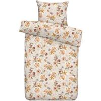 Dekbedovertrek Alora - zand/oker - 140x200/220 cm - thumbnail