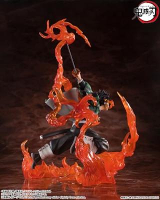 Demon Slayer: Kimetsu no Yaiba FiguartsZERO PVC Statue Kamado Tanjiro (Kyojuro Rengoku's Sword Guard Ver.) 19 cm