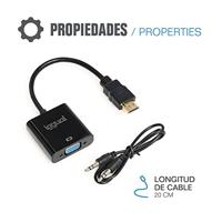 HDMI-Kabel iggual IGG317303 Zwart WUXGA - thumbnail