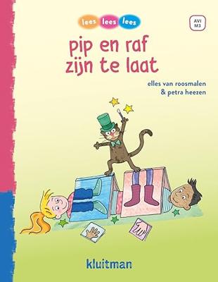 Uitgeverij Kluitman Lees lees lees - pip en raf zijn te laat (avi-m3) Uitgeverij Kluitman Lees lees lees - pip en raf zijn te laat (avi-m3)