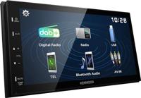 Kenwood DMX129DAB Autoradio met scherm dubbel DIN Bluetooth handsfree, DAB+ tuner, Aansluiting voor achteruitrijcamera, Aansluiting voor stuurbediening - thumbnail