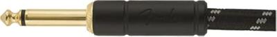 Fender Instrumentkabel Deluxe Black Tweed, Jack-Jack Haaks, 3m