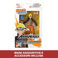 Anime Heroes figuur - Bandai - Naruto Shippuden - Naruto Uzumaki (Eindgevecht) - 17 cm - thumbnail