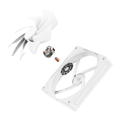 NZXT f140q case fan (wit, 140 x 140 x 25 mm, pwm)