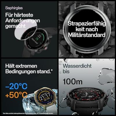 Smartwatch Polar Zwart - thumbnail