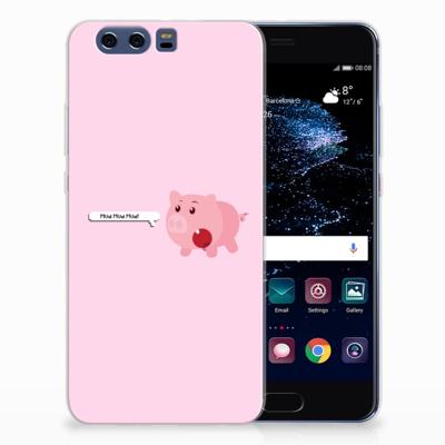 Huawei P10 Plus Telefoonhoesje met Naam Pig Mud Huawei P10 Plus Telefoonhoesje met Naam Pig Mud