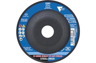 PFERD TOOLS 64195116 Schuurschijf Diameter 115 mm Boordiameter 22.23 mm RVS, Staal, Hout 10 stuk(s) PFERD TOOLS 64195116 Schuurschijf Diameter 115 mm Boordiameter 22.23 mm RVS, Staal, Hout 10 stuk(s)