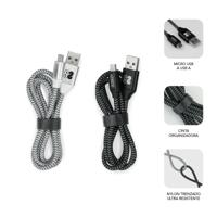 Kabel Micro USB Subblim SUB-CAB-1MU001 1 m (2 Stuks) - thumbnail