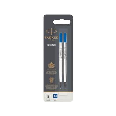 Parker Quink vulling voor roller blauw, blister met 2 stuks