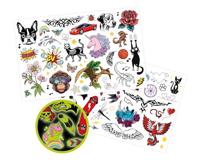 Tatoeagestudio - BUKI meerkleurig - thumbnail