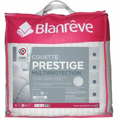 Dekbed 220x240 cm BLANREVE PRESTIGE Multiprotection - 100% Polyester - 2 Personen - Gestreept Satijn