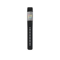 Hama Fitbit horlogeband 22 mm (verstelbare reservearmband voor smartwatch Fitbit Charge 5, Fitbit armband om te vervangen, wisselarmband van TPU, roestvrijstalen gesp) zwart - thumbnail