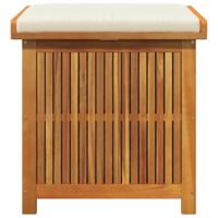 Kussenbox voor buiten 60x50x61 cm massief acaciahout - thumbnail