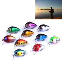10 stuks 3cm/1 5 g Luya Rock Fishing Lures aas Bionic Kit met Plastic doos - thumbnail