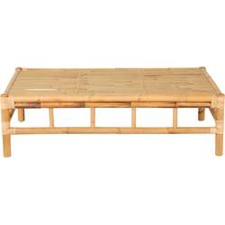 Nohr Loungetafel 'Zev' Rotan en bamboe, 120 x 70cm Nohr Loungetafel 'Zev' Rotan en bamboe, 120 x 70cm