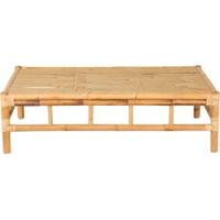 Nohr Loungetafel 'Zev' Rotan en bamboe, 120 x 70cm - thumbnail