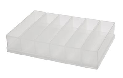 raaco A 9-3 Assortimentskoffer-inzet (l x b x h) 238 x 168 x 47 mm Aantal vakken: 6 Inhoud 1 stuk(s)