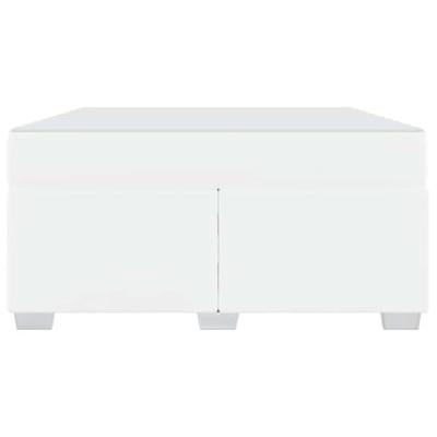 Bedframe Wit 160 x 200 cm Kunstleer