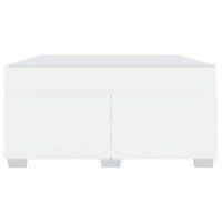 Bedframe Wit 160 x 200 cm Kunstleer - thumbnail