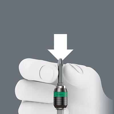 Wera 7463 Kraftform Pistoolgreep Instelbare Momentschroevendraaier met standaardinstellingen met Rapidaptor Snelwisselhouder, 1/4 duim,4,0 Nm - 1 - thumbnail