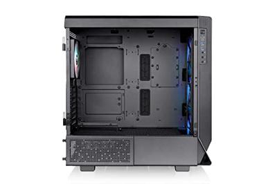 Thermaltake CA-1X5-00M1WN-00 Midi-tower Gaming-behuizing Zwart 4 voorgeïnstalleerde LED-ventilators, Zijvenster Thermaltake CA-1X5-00M1WN-00 Midi-tower Gaming-behuizing Zwart 4 voorgeïnstalleerde LED-ventilators, Zijvenster