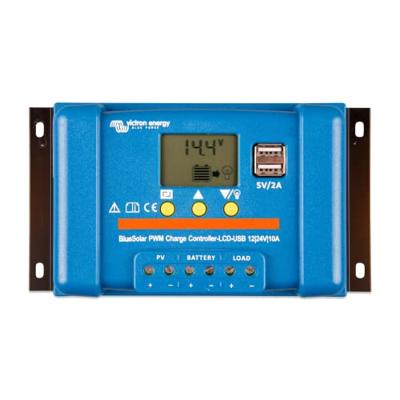Victron Energy Blue-Solar PWM-LCD&USB Laadregelaar voor zonne-energie PWM 12 V, 24 V 10 A Victron Energy Blue-Solar PWM-LCD&USB Laadregelaar voor zonne-energie PWM 12 V, 24 V 10 A