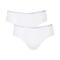 2-pak Basic Midi heren slips - Heup slips mannen - Katoenen onderbroek - heren ondergoed - thumbnail