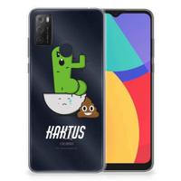 Alcatel 1S (2021) Telefoonhoesje met Naam Cactus Poo - thumbnail