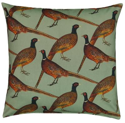 HEMA Kussenhoes 50x50 Fazant Groen