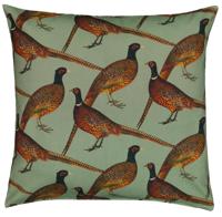 HEMA Kussenhoes 50x50 Fazant Groen - thumbnail
