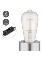 Light depot - tafellamp Dry 10 rond - mat staal - Outlet - thumbnail