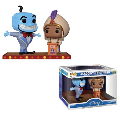 Pop Movie Moment Disney Aladdin Aladdin and Genie Vinyl Figure